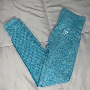 Gymshark Vital Seamless Blue Marl Leggings